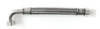 INOX Wąż antywibracyjny AVF W1 x 1" kolankowy DN25, długość 60 cm (AVF/25/003/60)