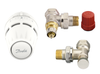 Danfoss Zestaw Termostatyczny z Głowicą Regus®, Kątowy 015G5303