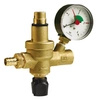 Afriso Zawór do automatycznego napełniania instalacji FAM, 0,5÷3,0 bar GW G1/2" z manometrem 42 406
