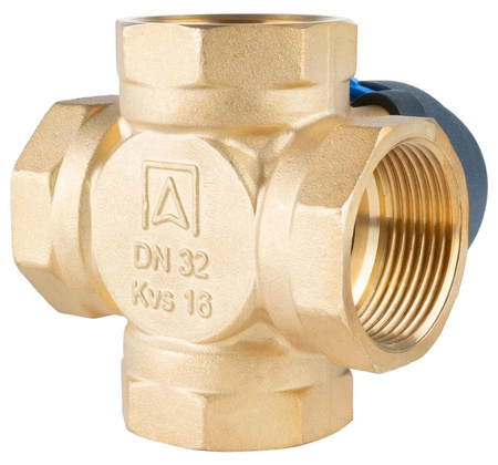 Afriso 4-drogowy obrotowy zawór mieszający ARV 485 ProClick, DN32, Rp1 1/4", Kvs 16