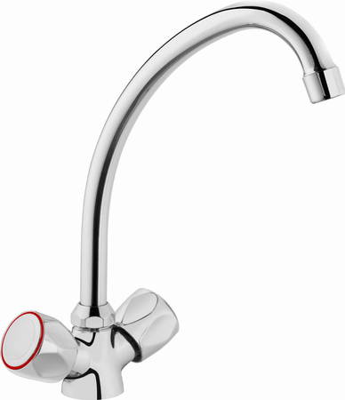 Deante Neo Teno Bateria Kuchenna Stojąca Chrom BON_060D