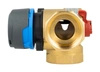 Afriso 3-drogowy obrotowy zawór mieszający ARV 385 Vario ProClick, DN32, Rp1 1/4", Kvs 7,5-19