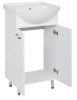 Astor Lupo Umywalka z Szafką 50 cm Biały Połysk AM-LUD-500-27