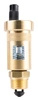 Afriso Odpowietrznik automatyczny pionowy PrimoVent G3/8" z Aquastop i zaworem stopowym R1/2"