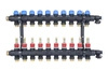 Afriso ProCalida EF1 K Rozdzielacz do ogrzewania płaszczyznowego, 10 obiegów, G1", 0,2÷1,6 l/min