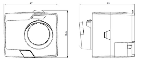 Afriso Siłownik elektryczny ARM 343 ProClick, 3-pkt., 230 V AC, 120 s, 6 Nm 14 343 10