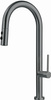 Deante OLFATO Bateria kuchenna z wyciąganą wylewką - titanium 2 rodzaje strumienia  