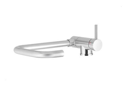 KFA Armatura Theta II bateria kuchenna stojąca inox podokienna 6823-915-22