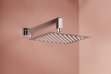 KFA Armatura Logon Chrom zestaw prysznicowy podtynkowy z deszczownicą chrom 5139-501-00