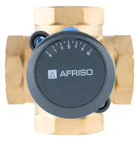 Afriso 4-drogowy obrotowy zawór mieszający ARV 485 ProClick, DN32, Rp1 1/4", Kvs 16