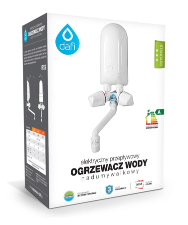 DAFI Ogrzewacz Nadumywalkowy 5.5 KW Biały
