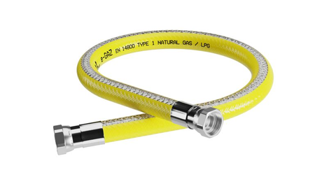 Przewód gazowy z nakrętką obrotową GW 1/2" L=1250  