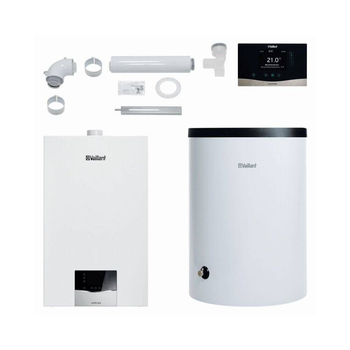 Vaillant VC 25CS/1-5 + VIH R 150/6B + VRC 720 sensoCOMFORT + Zestaw do Szachtu 0010043621