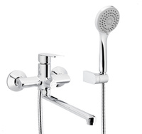 KFA Armatura Agat bateria wannowo-prysznicowa ścienna chrom 4428-715-00