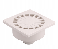 Kratka Ściekowa 15x15cm Odpływ Dolny Ø50  