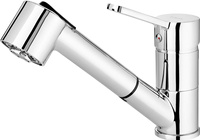 Deante Narcyz Bateria Kuchenna Stojąca Chrom