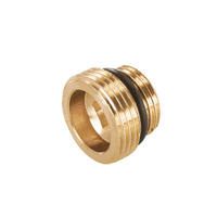 Nypel do Zaworu Grzejnikowego Kulowego Podwójnego ½” x ¾”