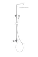 KFA Armatura MOKAIT CHROM deszczownia z baterią natryskową