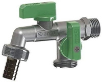 Zawór kulowy czerpalny antykamienny ARCO NANO DOBLE 1/2GZ x 3/4GZ + 3/4GZ x 15 (Kod: 00472)