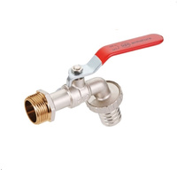 Zawór kulowy czerpalny z rączką KFA 1/2GZ x 3/4GZ x 15