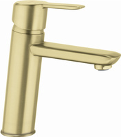 Deante ARNIKA Bateria umywalkowa stojąca złoto szczotkowane  