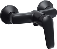 Deante Neo Boro Nero Bateria Prysznicowa Ścienna Czarny Mat