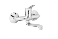 KFA Armatura Morris bateria umywalkowa ścienna chrom z obrotową wylewką 5240-810-00