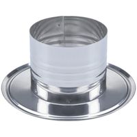 Spiroflex rozeta chrom Fi 160  