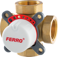 Ferro Zawór 4-Drogowy Mieszający ZMV42