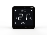 Tech ST-297 v3 Czarny Przewodowy regulator pokojowy dwustanowy podtynkowy  