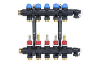 Afriso ProCalida EF1 K Rozdzielacz do ogrzewania płaszczyznowego, 5 obiegów, G1", 0,2÷1,6 l/min