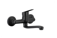 KFA Armatura Sparc bateria umywalkowa ścienna czarna 5410-810-81