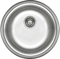 Deante Twist zlewozmywak stalowy 42 cm wpuszczany stal satynowa szczotkowana ZHC 0803