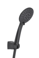 KFA Armatura Moza Black zestaw prysznicowy ścienny czarny mat 841-220-81