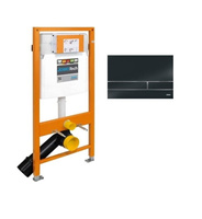 Stelaż podtynkowy WERIT JOMO+PRZYCISK EXCLUSIVE 2.0 CZARNY MAT 1749110250000  