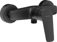 Deante Jasmin Nero bateria prysznicowa ścienna czarny mat BGJ_N40M