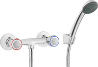 Deante Neo Teno Bateria Prysznicowa Ścienna Chrom BON 041D