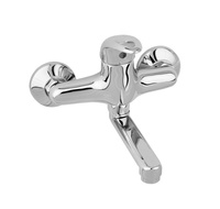 KFA Armatura Jaspis bateria umywalkowa ścienna obrotowa chrom 540-810-00