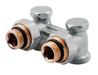 Perfexim Zawór Grzejnikowy Podwójny Odcinający PHA-035 G1/2 x G3/4