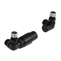 Perfexim PHA-037 Zestaw Termostatyczny z Nastawą Wstępną Lewy, Czarny – Kod 20-037-0000-003