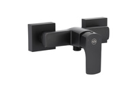 KFA Armatura Mokait Black bateria prysznicowa ścienna czarny mat