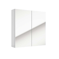 Szafka wisząca z lustrem 60×60 cm Defra Salsa biały połysk 242-E-06012