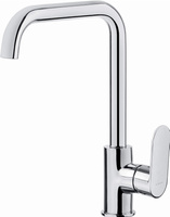 Deante Alpinia Bateria Kuchenna Stojąca Chrom