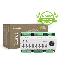 Auraton Taurus Przewodowa Listwa Sterująca Do Podłogówki 8 Stref Grzewczych