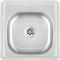 Deante Techno zlewozmywak stalowy 38 x 38 cm wpuszczany stal satynowa ZMU 0100