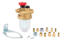 Afriso Filtr olejowy dwururowy Z 500 Si 200 l/h