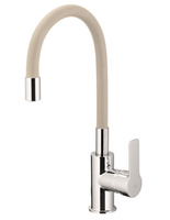 KFA Armatura Rumba bateria kuchenna stojąca beż/chrom  