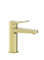 KFA Armatura Malaga bateria umywalkowa stojąca złoto szczotkowane 4522-815-31