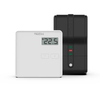 Tech ST-294 v2 Biały Bezprzewodowy regulator pokojowy dwustanowy  
