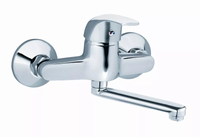 Ferro Vasto Bateria umywalkowa ścienna chrom BVA3